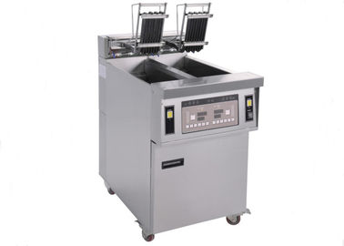 Fryer 13*2L электрический 2-Tank/коммерчески оборудования кухни с системой фильтра для масла