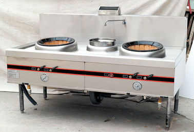 Оборудования кухни горелки нержавеющей стали 550W 2 коммерчески/печки газа варя