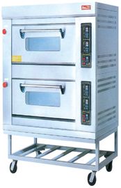Наполните газом электрические печи RQL-24BQ выпечки 220V с 2 слоями для коммерчески кухни