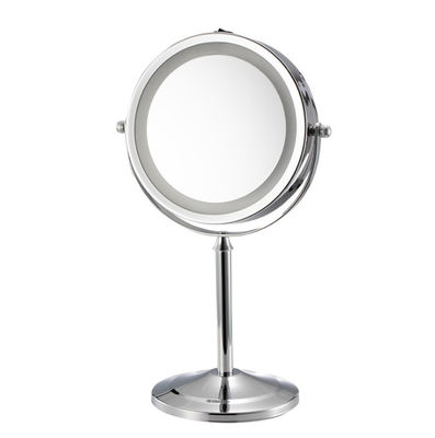Европейское зеркало тщеты металла bathroom спальни зеркала красоты зеркала HD таблицы шлихты света заполнения стиля двухстороннее