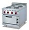 Западные плита 4/6 нагревательной плиты оборудования кухни электрические главный с печью ЗХ-ТЭ-4