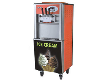 Коммерчески машина мороженого/замораживатель холодильника с пневматическим насосом и экраном ЛКД