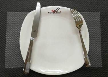 Квадратная плита блюда с Диннерваре фарфора Подгонять-логотипа устанавливает Дя. 23км