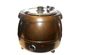 Чайник 10L супа литого железа черный с перегревая предохранением для кухни AT51588