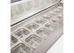 Голубой таблица приготовления уроков сэндвича Рэй 2 Рефригератед дверью с стеклянной вентиляторной системой охлаждения крышки/коммерчески замораживателем холодильника салат-бара