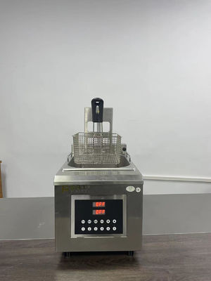Многофункциональная нержавеющая сталь Deep Fryer Автоматическое подъемное масло Frying Machine Горшок для куриных кусочков Французские картофельные картофели рыба