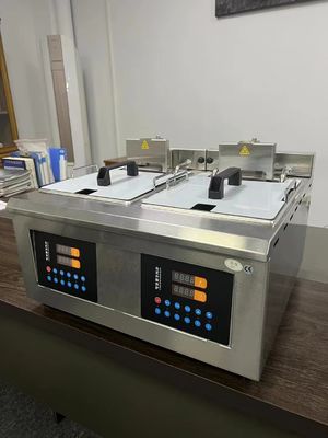 Многофункциональная нержавеющая сталь Deep Fryer Автоматическое подъемное масло Frying Machine Горшок для куриных кусочков Французские картофельные картофели рыба