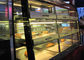 Витрины грелки еды столешницы шкаф дисплея хлеба 3-слоя 9-Панс стеклянной типа Ящик
