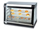 Шкаф дисплея стеклянного хлеба витрины грелки еды нагрева электрическим током изогнутый рабочей поверхностью горячий